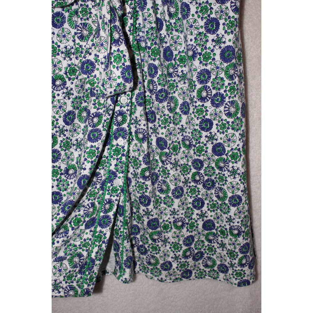 Boden Button Up Floral Dress w/ Pockets, 100% Cotton, Women's Size 6R - Picture 4 of 14
